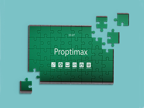 Интерактивная панель Proptimax 65-150 дюймов.